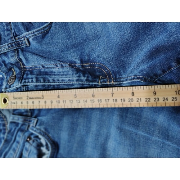 IZOD Comfort Stretch Jeans Straight Fit Denim Blue Casual Pants 32x30 U - Picture 3 of 7